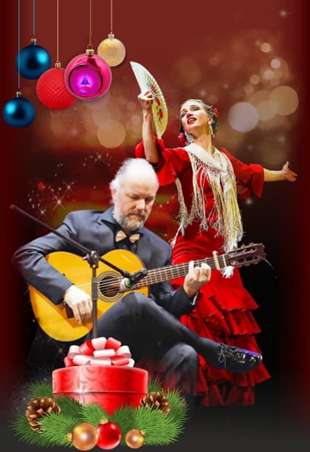 Фламенко — гитара — танец: FLAMENCO FAMILIA в Музее Ностальгии во дворце на Невском — праздничная вечеринка с фуршетом