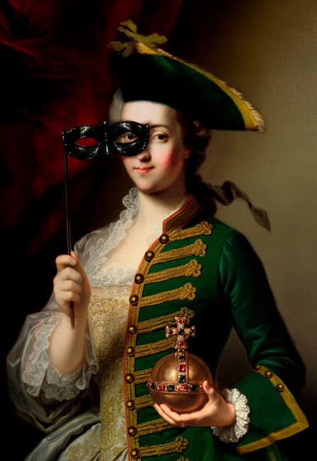 Маскарад времён Екатерины