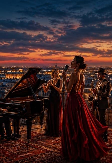 КОНЦЕРТ НА КРЫШЕ. Огненный Latina Jazz. Музыка латинской Америки