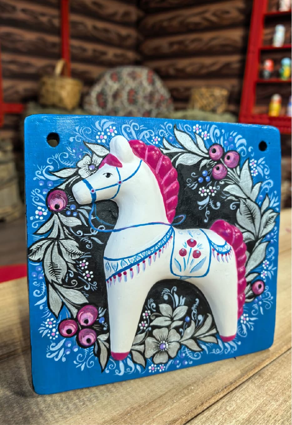 Мастер-класс "Рельефная картина: роспись гипсового панно"