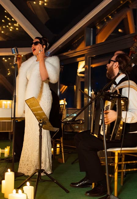 МАГИЯ СВЕЧЕЙ. «Paris, Paris... Французский шансон на крыше»