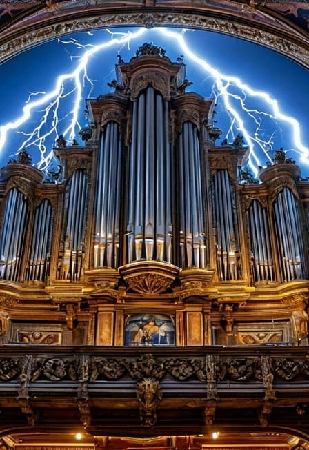 РОК-ХИТЫ НА ОРГАНЕ ПРИ СВЕЧАХ. В Соборе