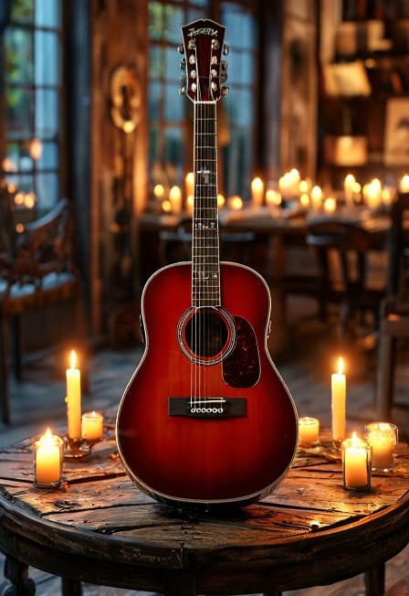 Магия гитары при свечах. Краски Италии
