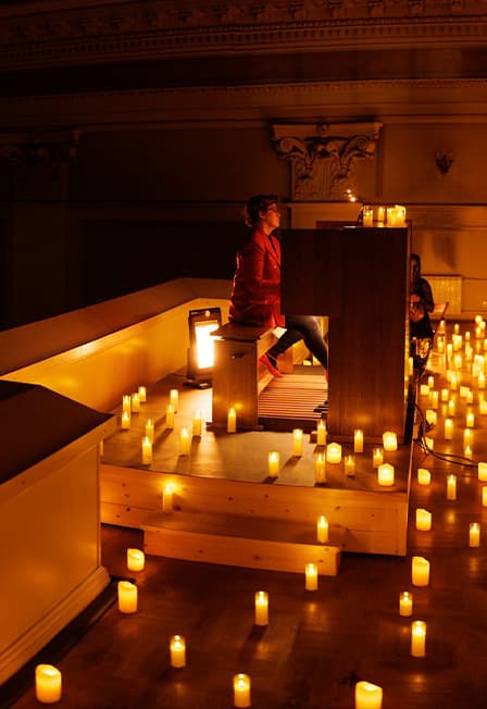 Шедевры мирового органа при свечах