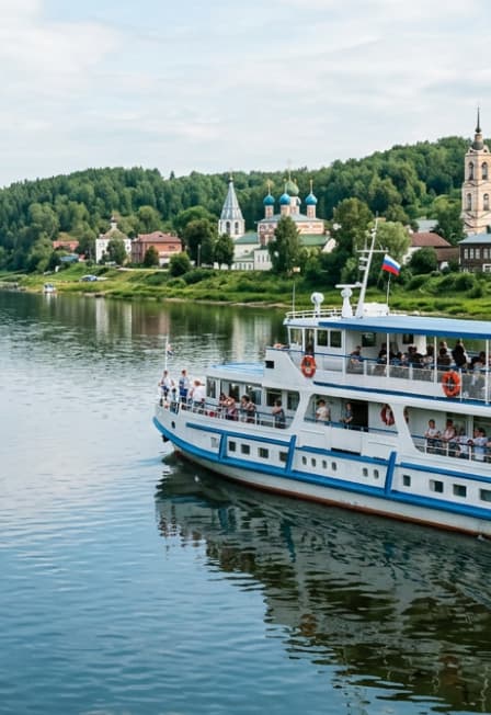 Переправа в Крепость Орешек