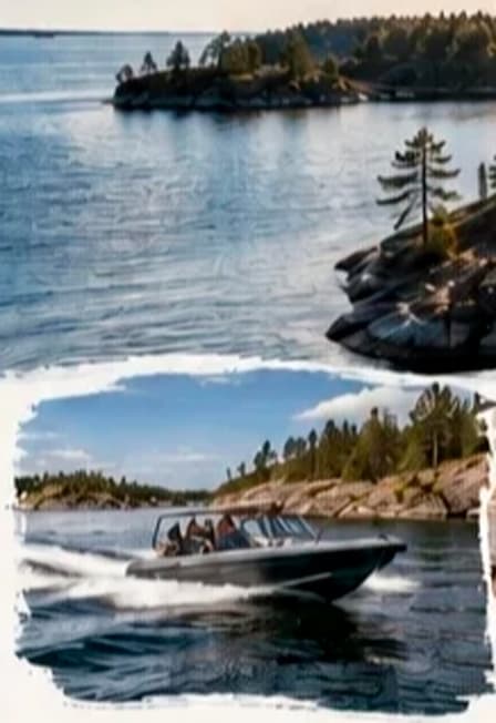 Водная прогулка на катерах по Ладожским Шхерам