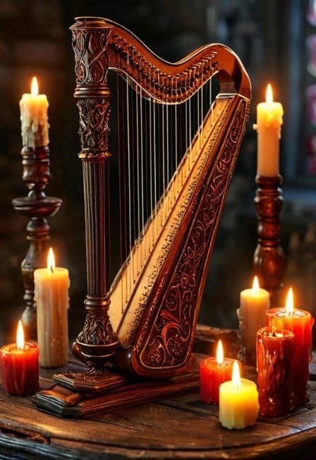 КЕЛЬТСКИЕ АРФЫ. В Оранжерее при Свечах
