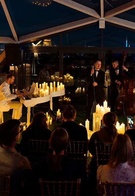 МАГИЯ СВЕЧЕЙ. «New York, New York! Джаз на крыше»