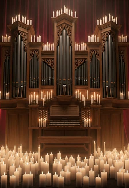МАГИЯ СВЕЧЕЙ. «Органные шедевры барокко: Времена года и не только»