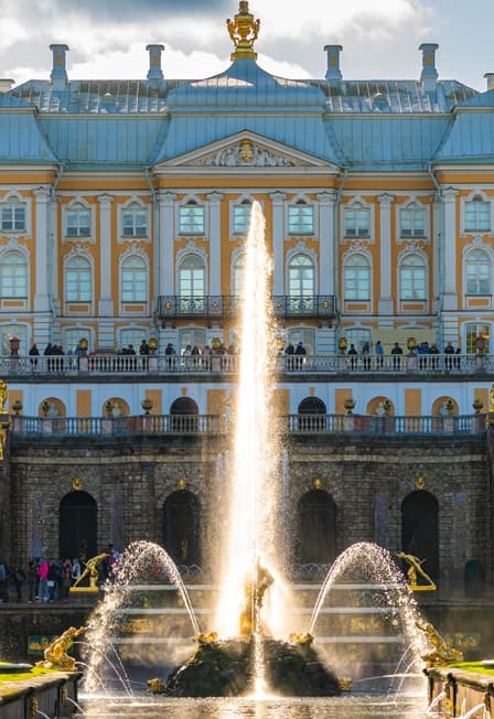 Чарующий Петергоф: парк, фонтаны