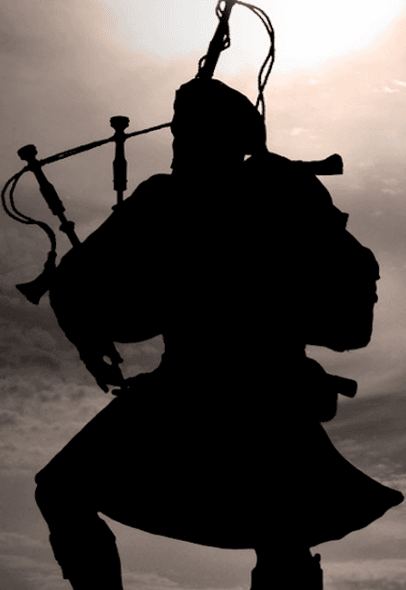 Над небом Шотландии