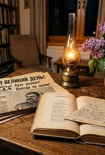 Победный май: единством сильны. Литературная гостиная