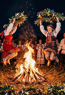 В поисках древних традиций. Развлекательная программа