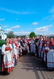 Уж как мосту, мосточку. Фольклорный спектакль
