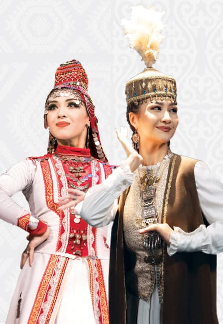 Фестиваль «Танец — душа народа». Ансамбль Гаскарова и Ансамбль Салтанат