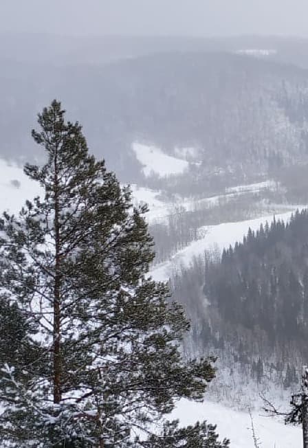 Розовые скалы: украшение Инзера