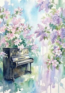 Русские художники. Весна. Музыка