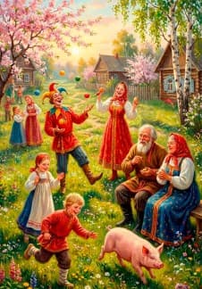 День Юмора, Смеха, Весны