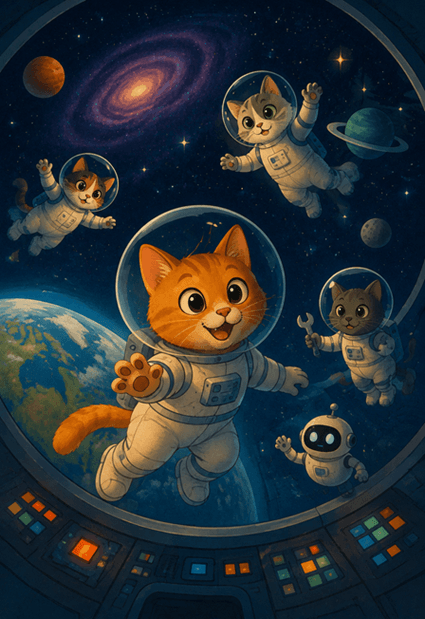 Комбинированная программа "Космическая Котовасия. Перезагрузка"