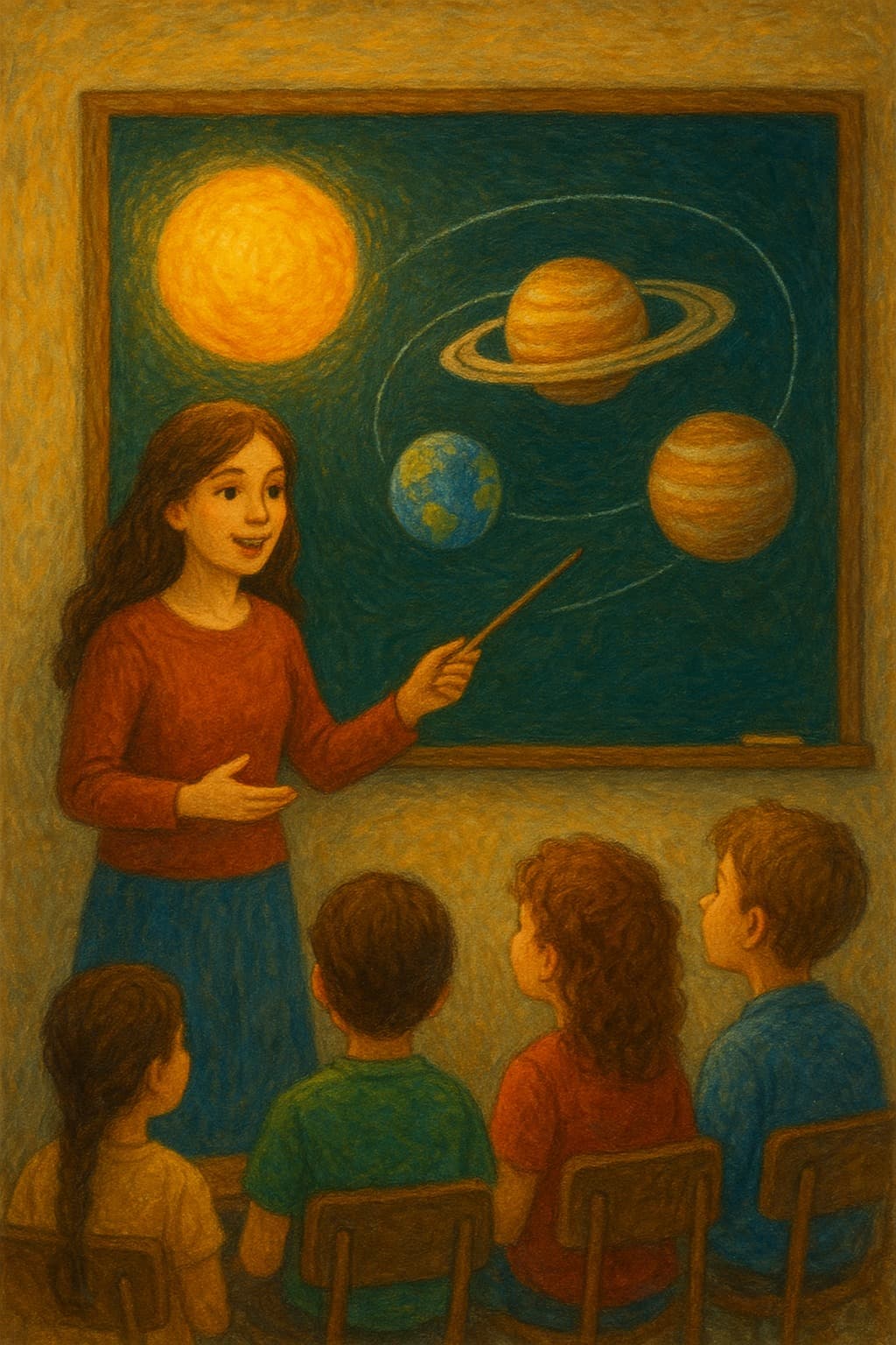 Лекция «Детям о планетах»