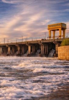 Прогулка со шлюзованием на Волжской ГЭС