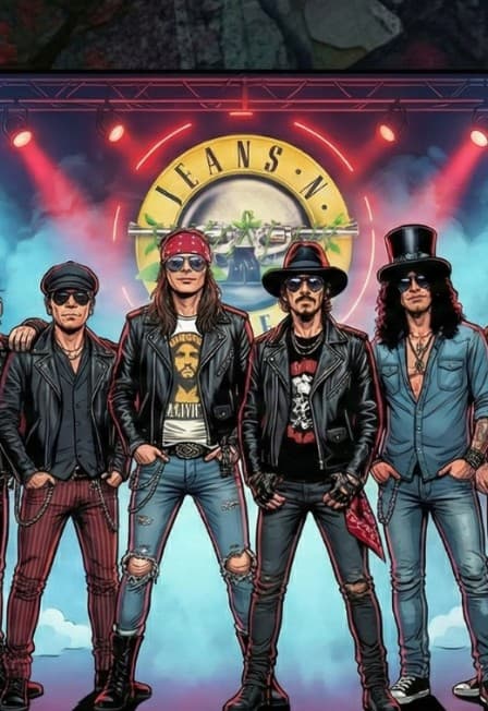 Трибьют шоу группы "Пистолеты и розы"