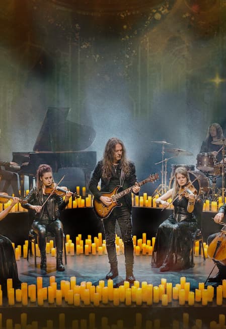 Мировые рок-хиты в сиянии тысячи свечей