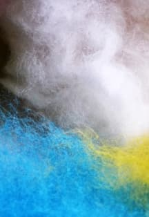 Мастер-класс по мокрому валянию "Цветок"