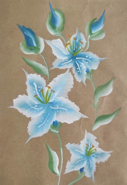 Роспись крафт. Мастер-класс