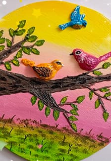 Рельеф красок. Мастер-класс