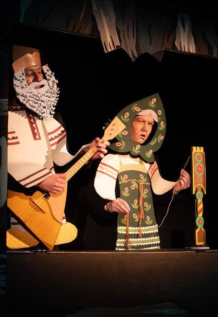 Гастрольный спектакль Донецкого республиканского академического театра кукол "Сказка о рыбаке и рыбке"