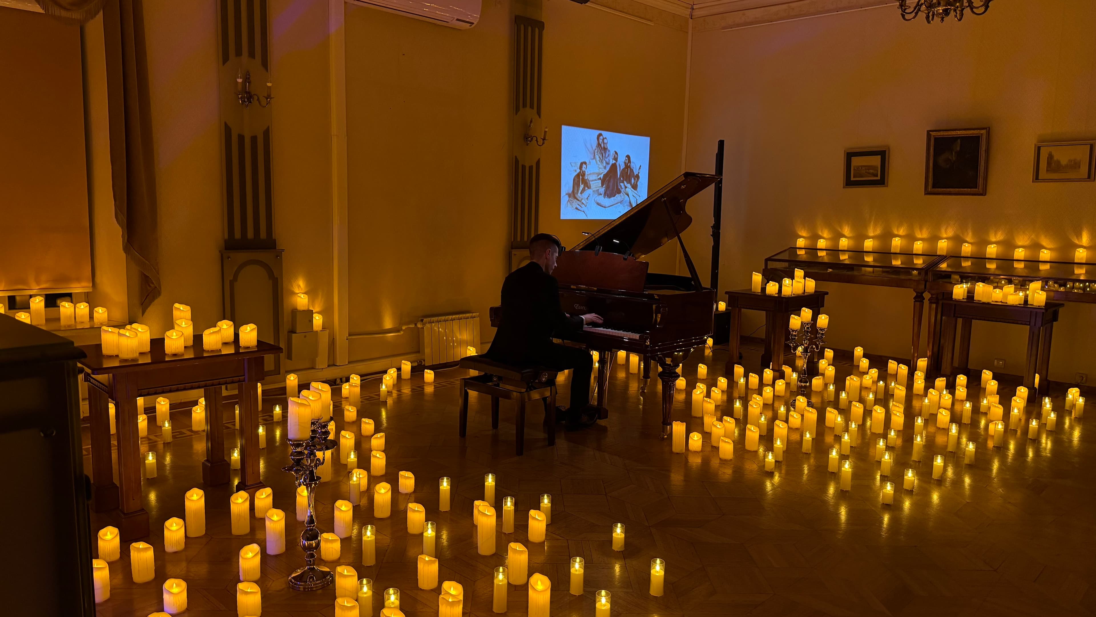 Шопен, Григ, Рахманинов: шедевры фортепианной музыки при свечах (Дом Гоголя)