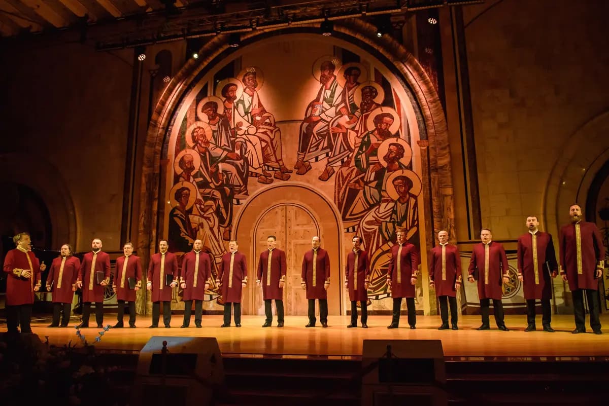 Хор Валаамского монастыря. Вера и Победа