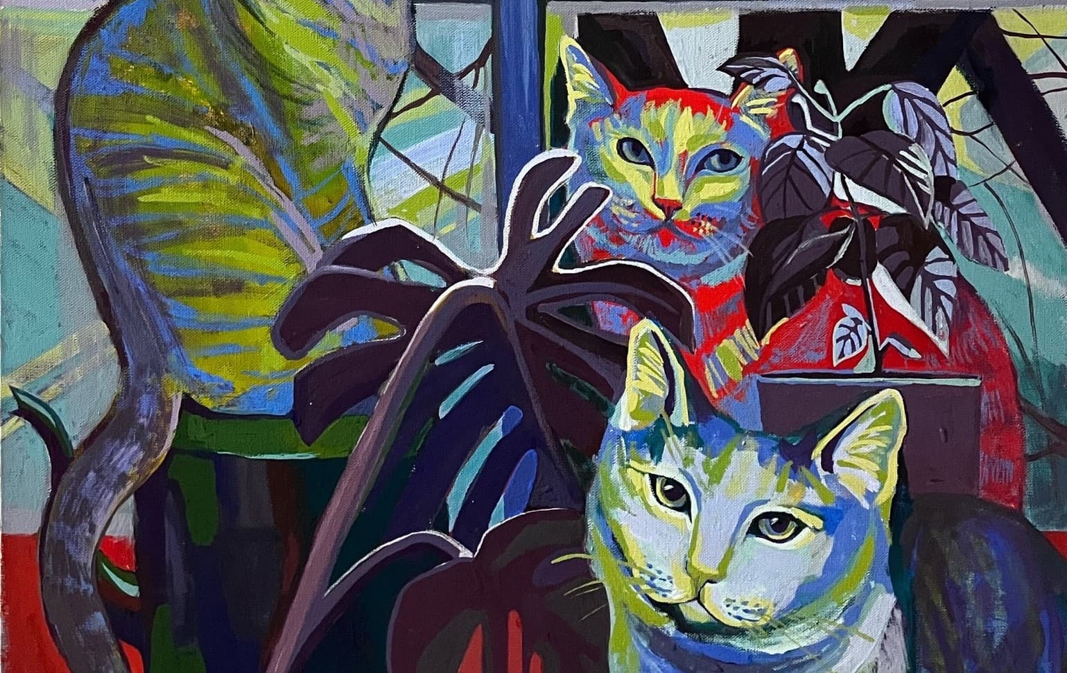 Кошки и окошки (Арт-галерея 13А)