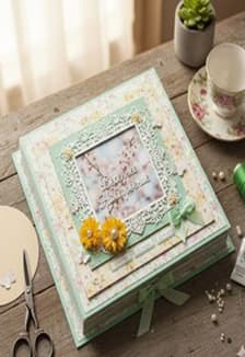 Страница семейного календаря. Мастер-класс