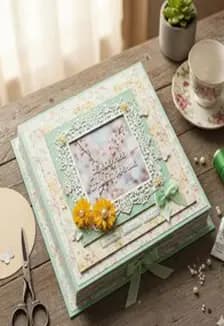 Страница семейного календаря. Мастер-класс