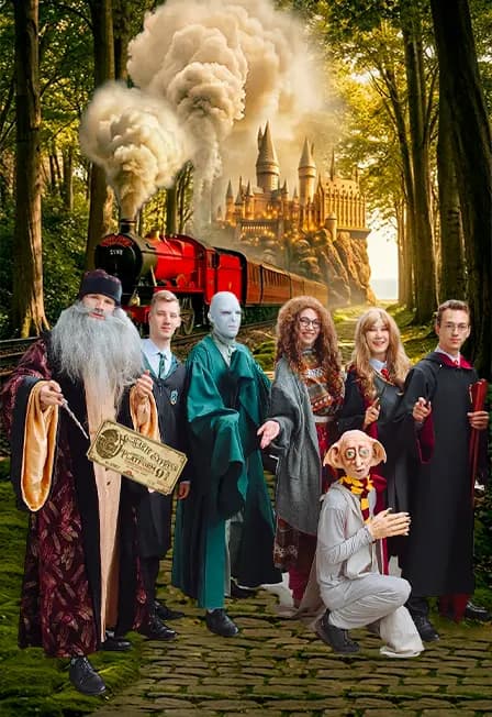 Волшебный поезд - Хогвартс Экспресс