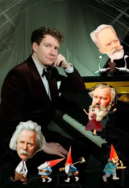 "Однажды Чайковский, Григ и Брамс..." Виктор Николаев, фортепианный концерт