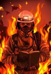 Драматический спектакль по роману Рэя Брэдбери "451 гр по Фаренгейту"