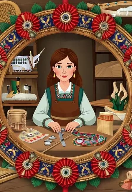 Волшебные штрихи: искусство вышивки