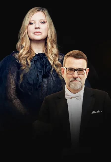 Валентина Лисица (фортепиано) и ВАСО