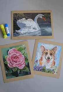 Картины из бумаги: Мастер-класс