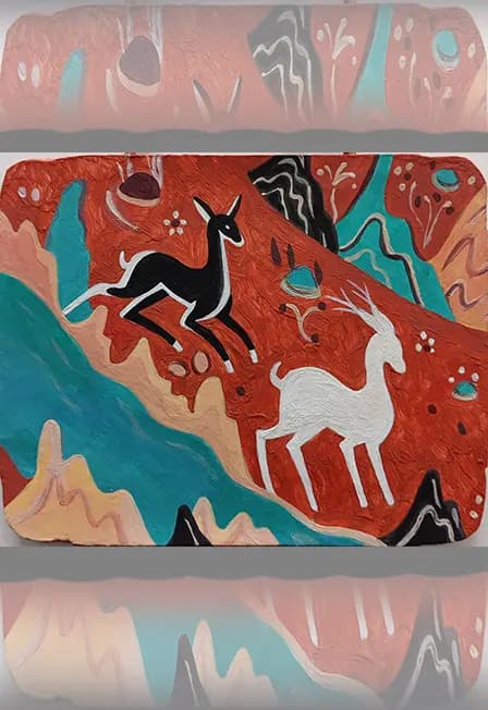 Фрески Шёлкового пути. Мастер-класс