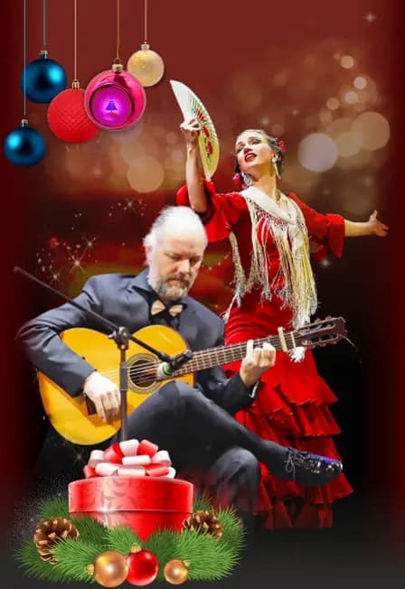 КОНЦЕРТ FLAMENCO FAMILIA — Рождественская вечеринка на крыше Невского с фуршетом
