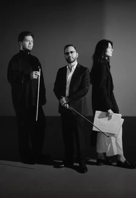 ИГРЫ СВЕТА/JEUX DE LUMIÈRE. И.Гайсин (скрипка), Н.Соколовская (фортепиано), Е. Румянцев (виолончель)