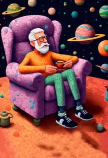 Мой дедушка живет на Сатурне