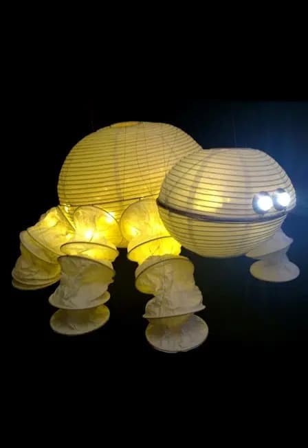 Представление световых кукол. Театр Николая Зыкова (Абакан)