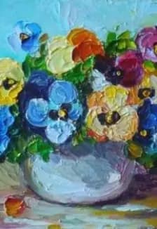 Живопись в технике импасто. Мастер-класс