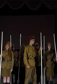 А зори здесь тихие. Спектакль