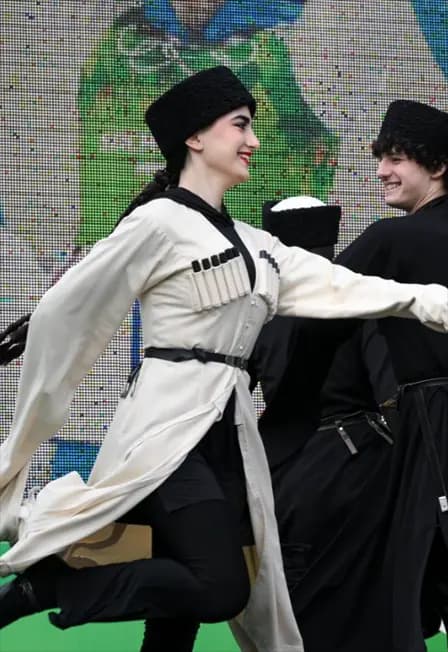 Отчетный концерт ансамбля кавказского танца Роква